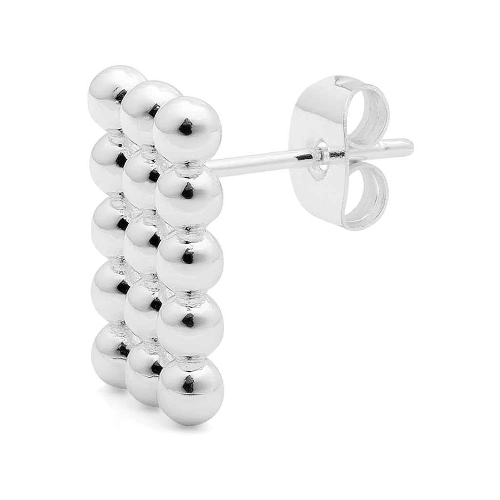 LULU Copenhagen Glamour earring 1 pcs Ear stud, 1 pcs Silver Plated