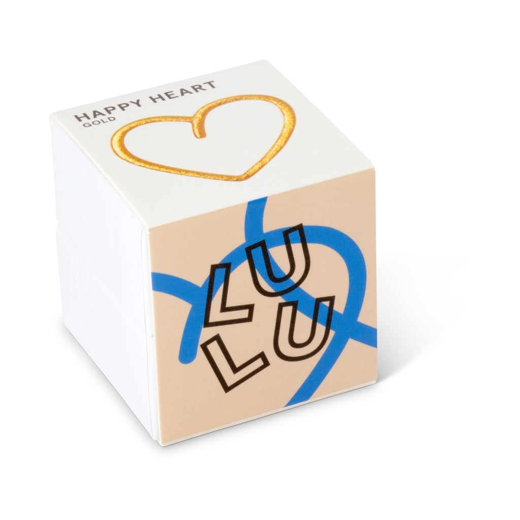 LULU Copenhagen Happy Heart earring 1 pcs Ear stud, 1 pcs Gold plated