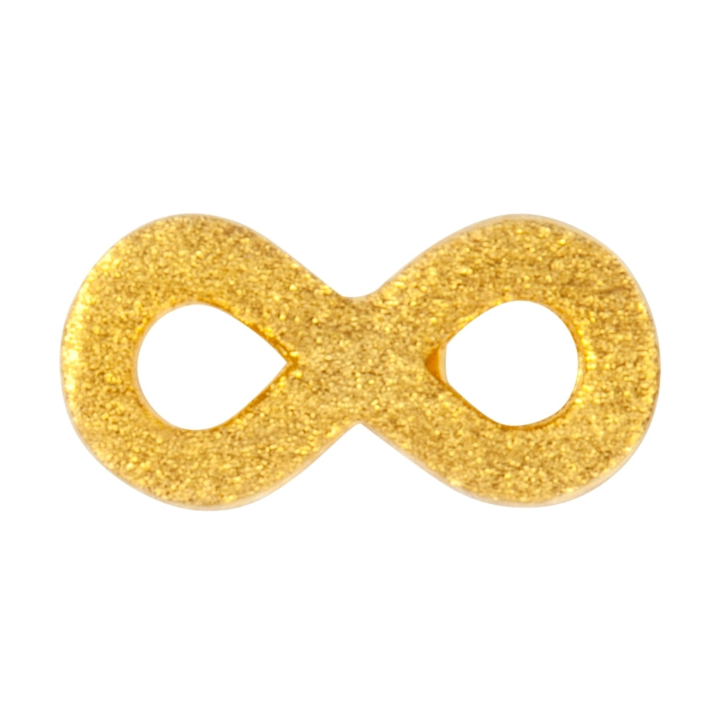 LULU Copenhagen Infinity earring 1 pcs Ear stud, 1 pcs Gold plated
