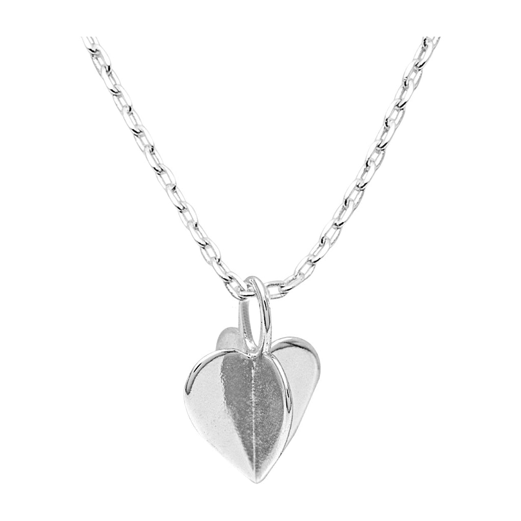 LULU Copenhagen Lemon Heart Necklace Necklaces Silver Plated