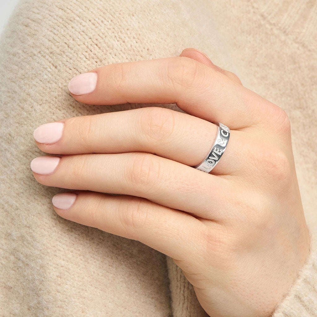 LULU Copenhagen Love & Cake Ring - silver Rings Silver