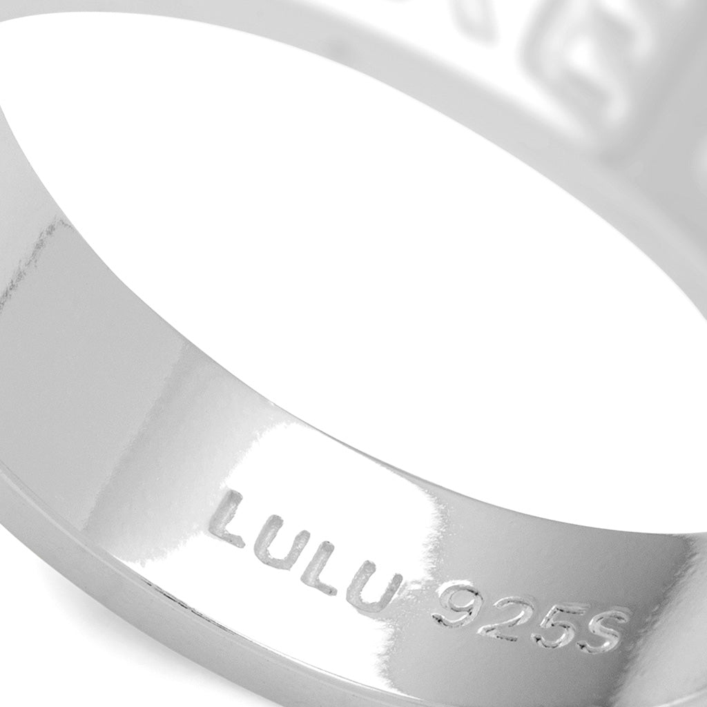 LULU Copenhagen Love & Cake Ring - silver Rings Silver