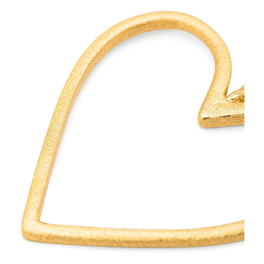 LULU Copenhagen Love Free earring 1 pcs Ear stud, 1 pcs Gold plated