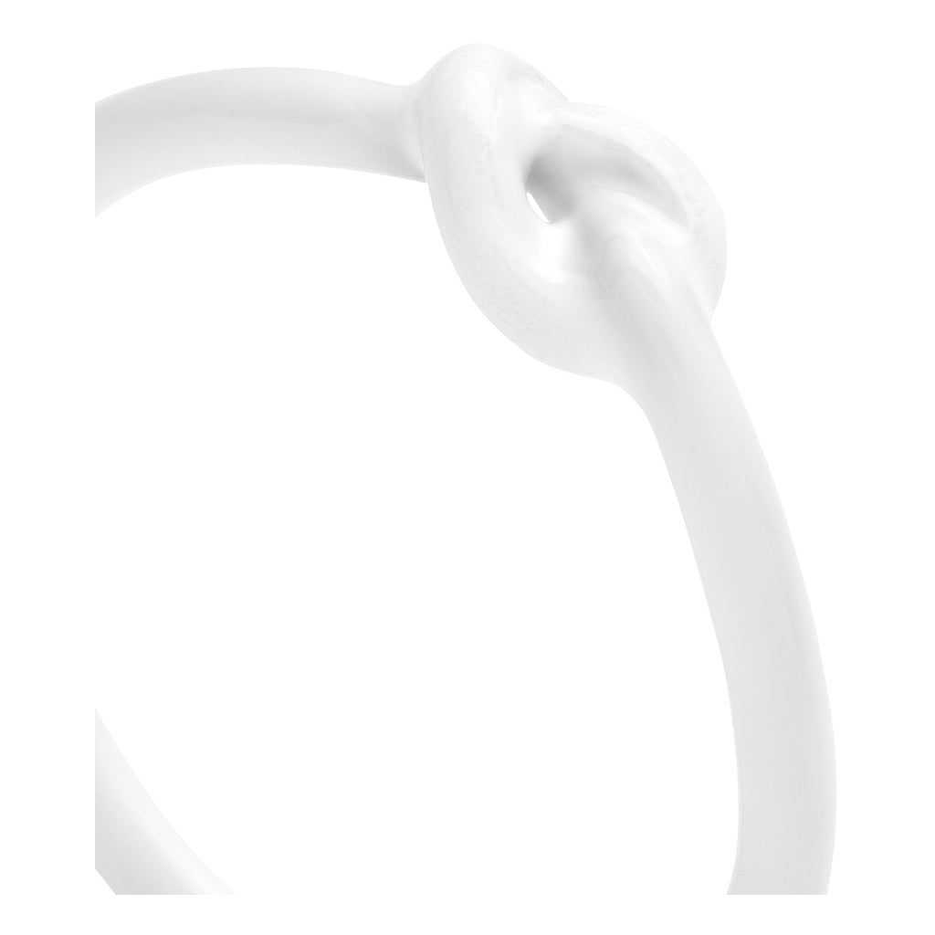 LULU Copenhagen Love Knot Ring Rings White