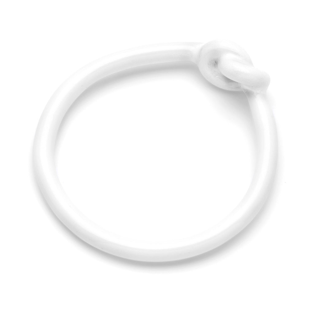 LULU Copenhagen Love Knot Ring Rings White