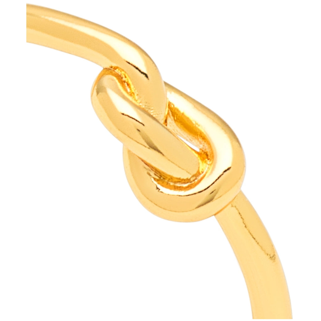 LULU Copenhagen Love Knot Ring gold plated Rings Gold plated