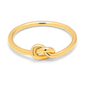 Love Knot Ring gold plated - Gold plated
