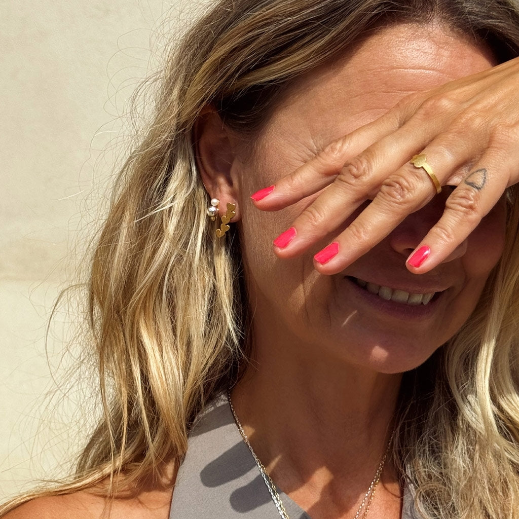 LULU Copenhagen Love Ring Rings Gold plated