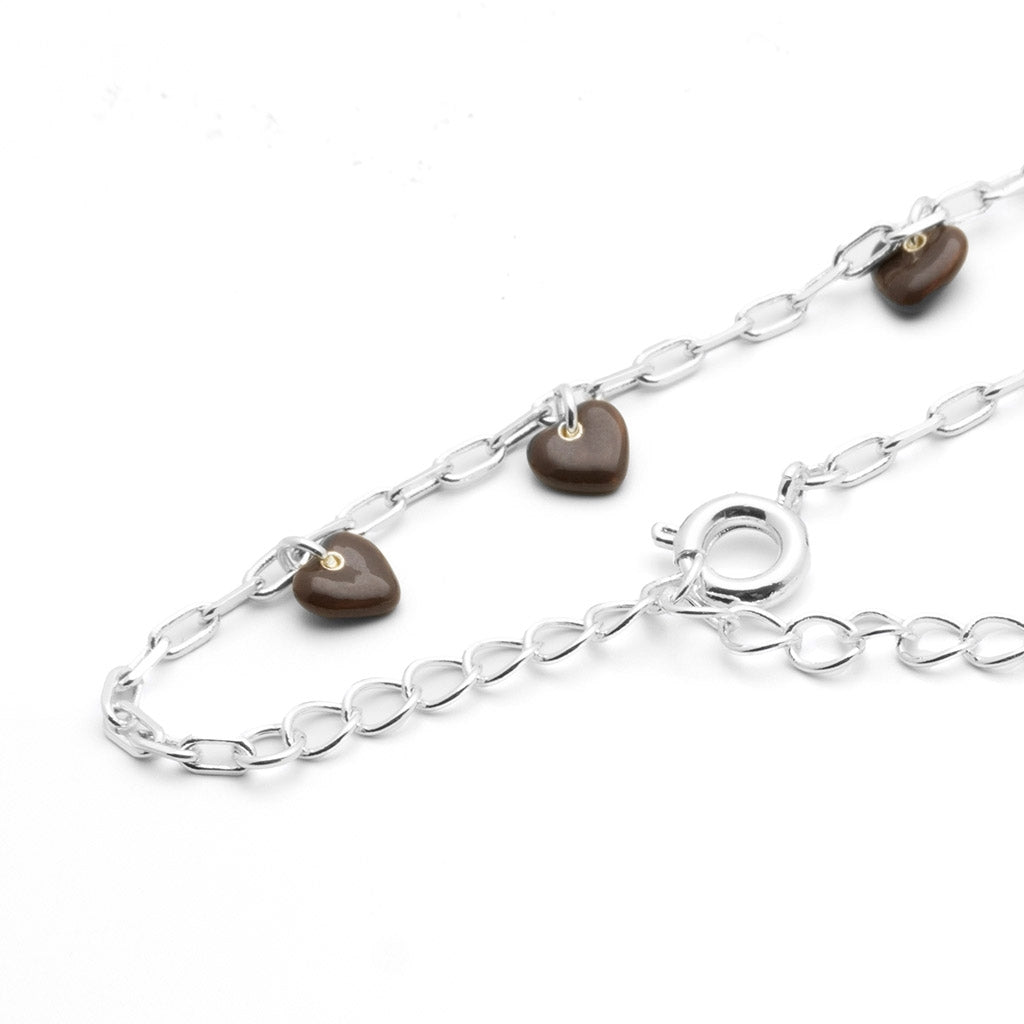 LULU Copenhagen Love U Bracelet silver plated Bracelets Cocoa Powder