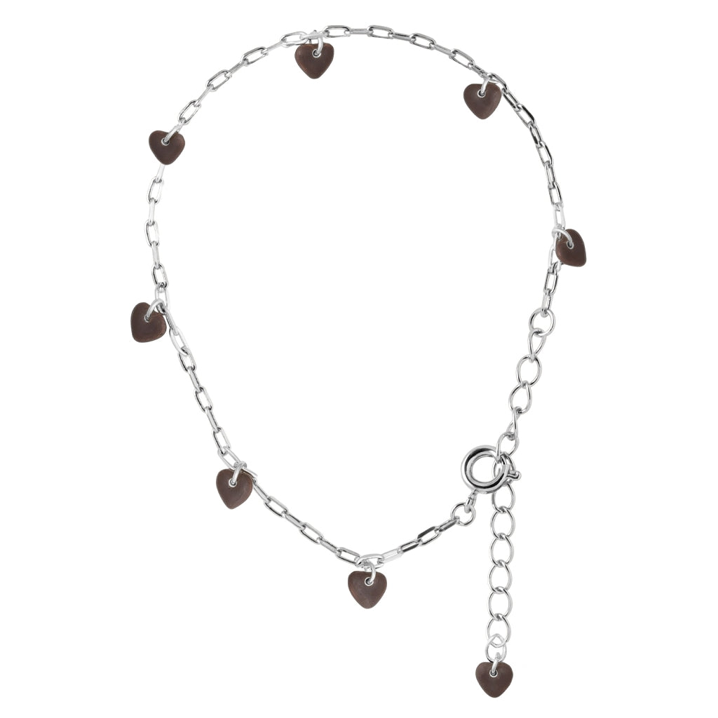 LULU Copenhagen Love U Bracelet silver plated Bracelets Cocoa Powder