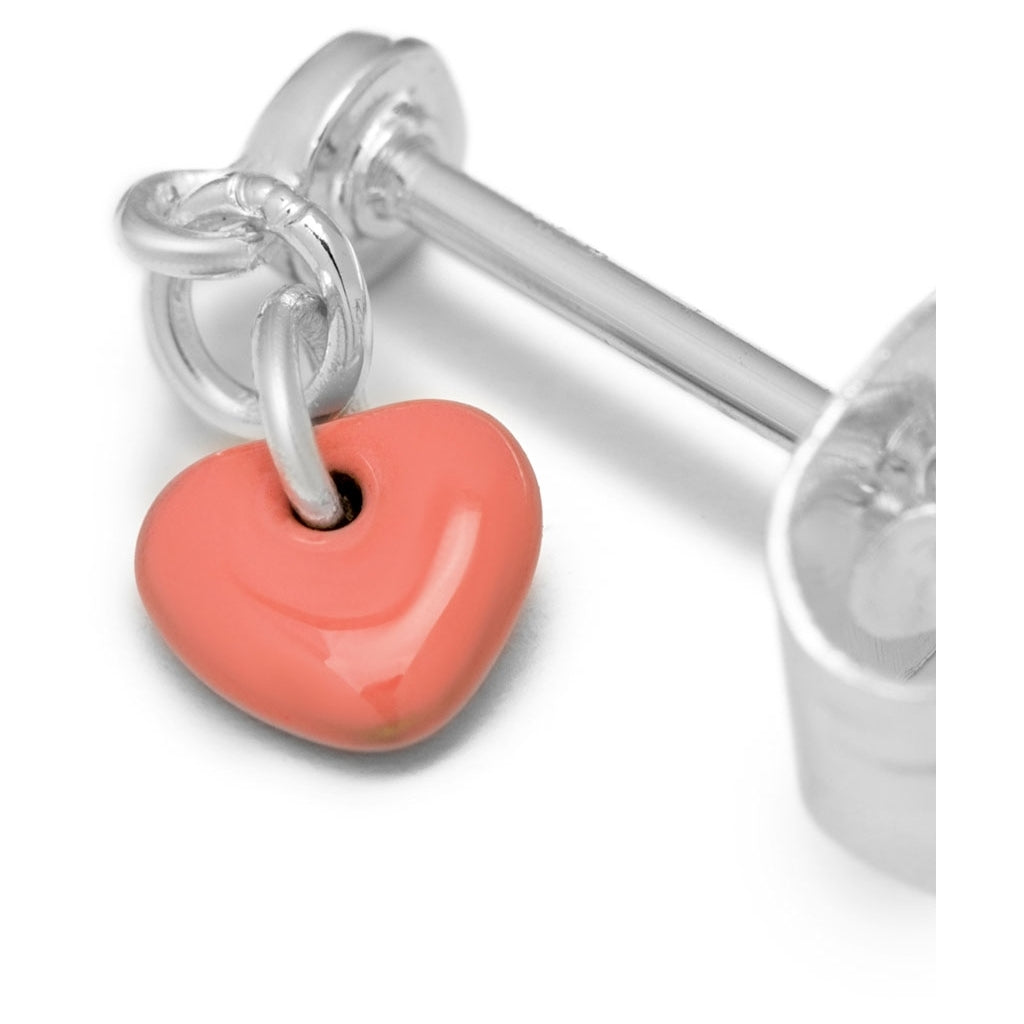 LULU Copenhagen Love U Dangling earring 1 pcs Ear stud, 1 pcs Burnt Coral