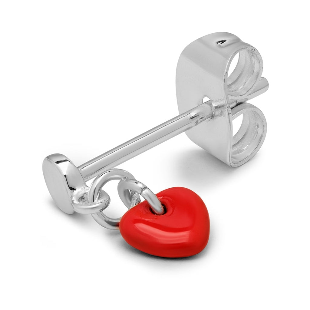 LULU Copenhagen Love U Dangling earring 1 pcs Ear stud, 1 pcs Lipstick Red