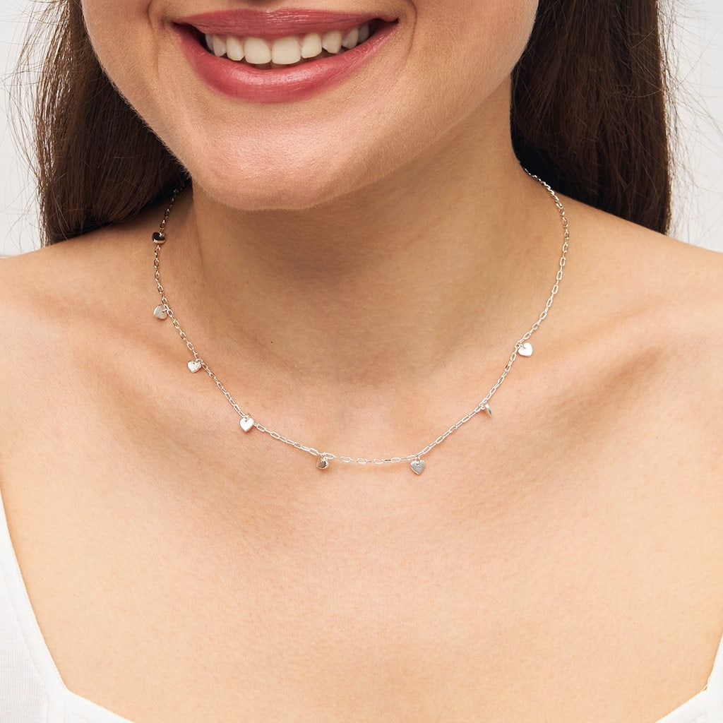 LULU Copenhagen Love U Necklace silver plated Necklaces Silver Plated