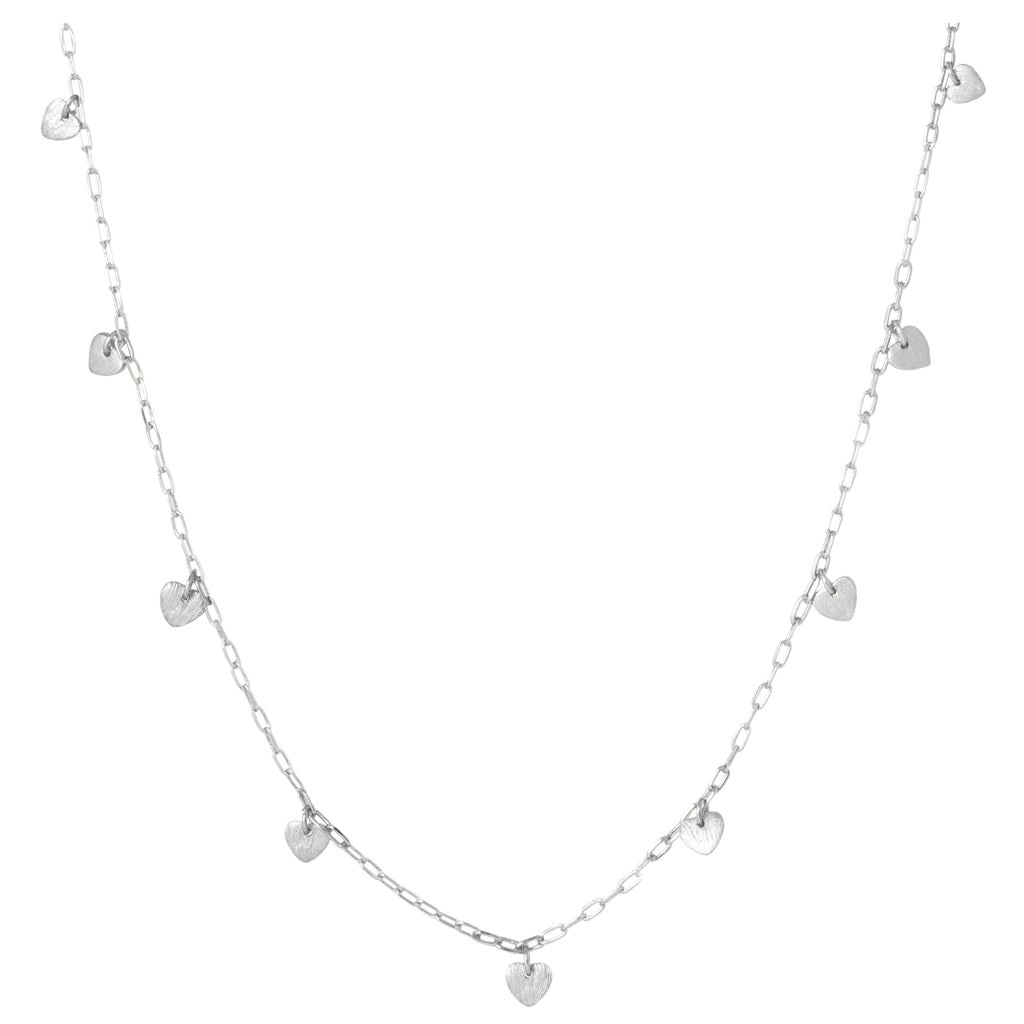 LULU Copenhagen Love U Necklace silver plated Necklaces Silver Plated