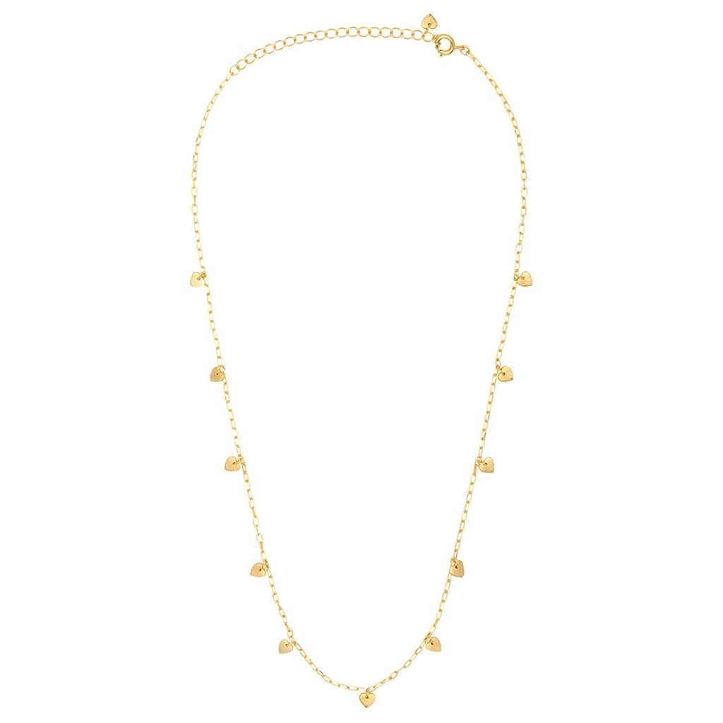 LULU Copenhagen Love U Necklace gold plated Necklaces Gold plated
