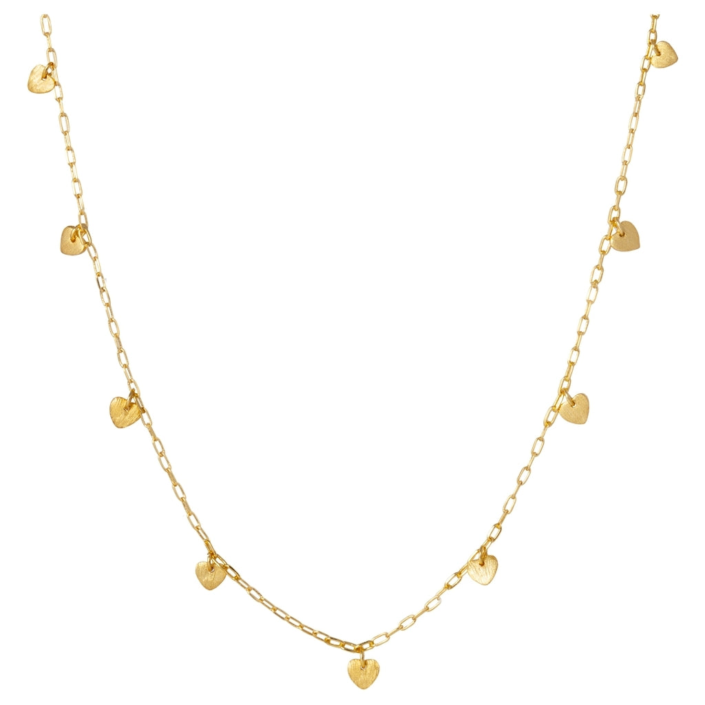 LULU Copenhagen Love U Necklace gold plated Necklaces Gold plated