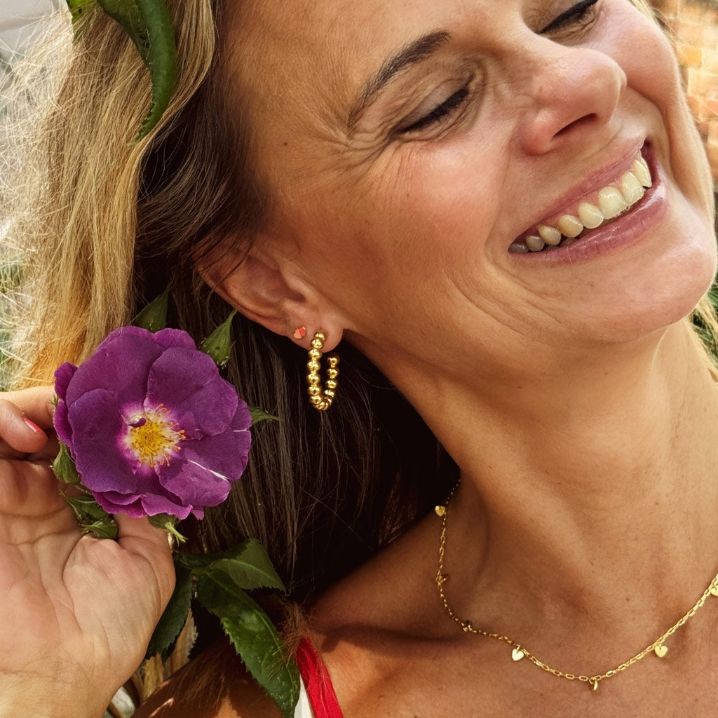 LULU Copenhagen Love U Necklace gold plated Necklaces Gold plated