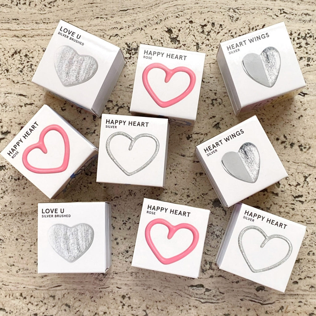 LULU Copenhagen Love U earring 1 pcs Ear stud, 1 pcs Silver