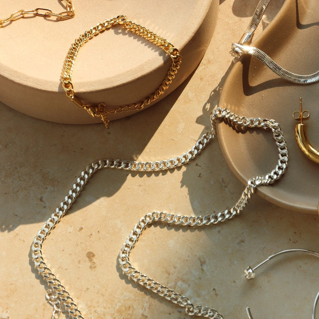 LULU Copenhagen Panzer Bracelet gold plated Bracelets Gold plated