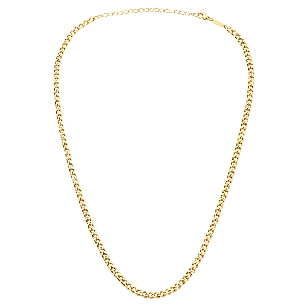 LULU Copenhagen Panzer Necklace gold plated Necklaces Gold plated
