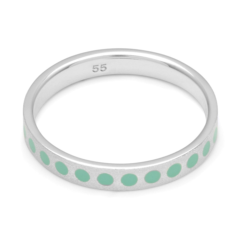 LULU Copenhagen Pattern Ring silver Rings Mint