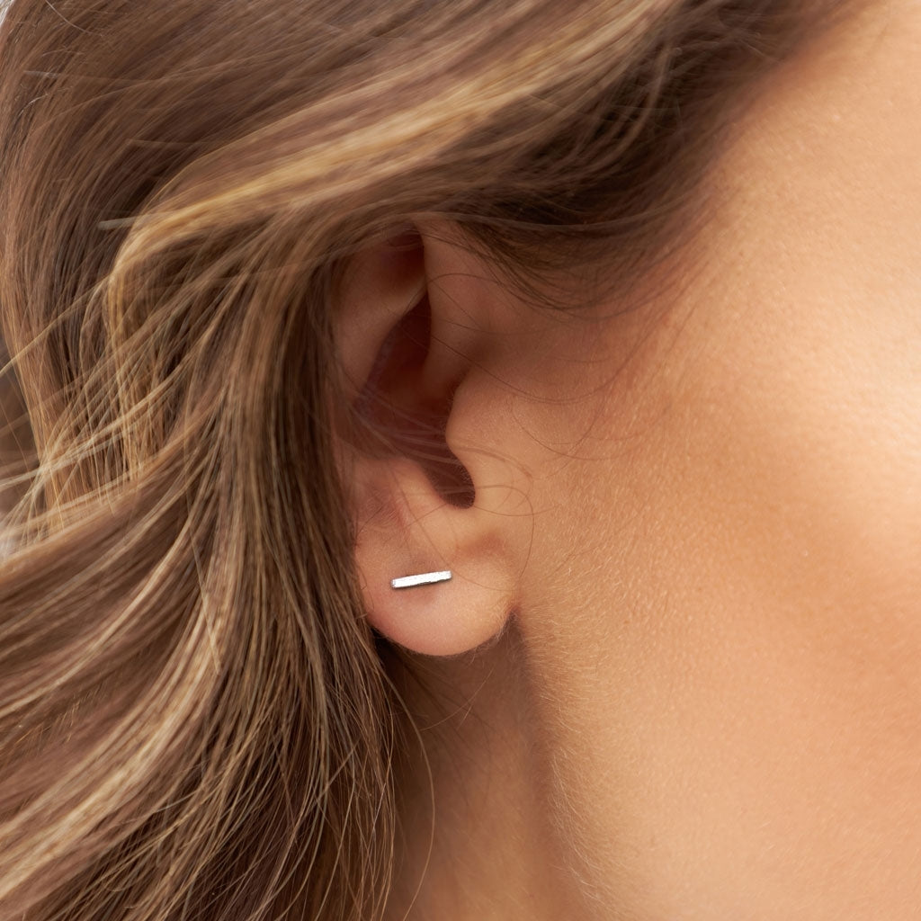 LULU Copenhagen Pin earring 1 pcs Ear stud, 1 pcs Silver