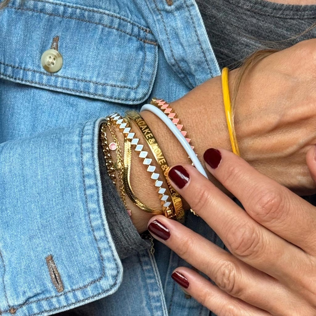 LULU Copenhagen Snake Bracelet gold plated Bracelets Gold plated