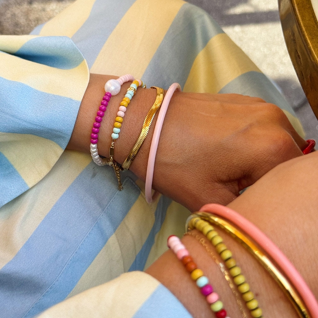 LULU Copenhagen Snake Bracelet gold plated Bracelets Gold plated