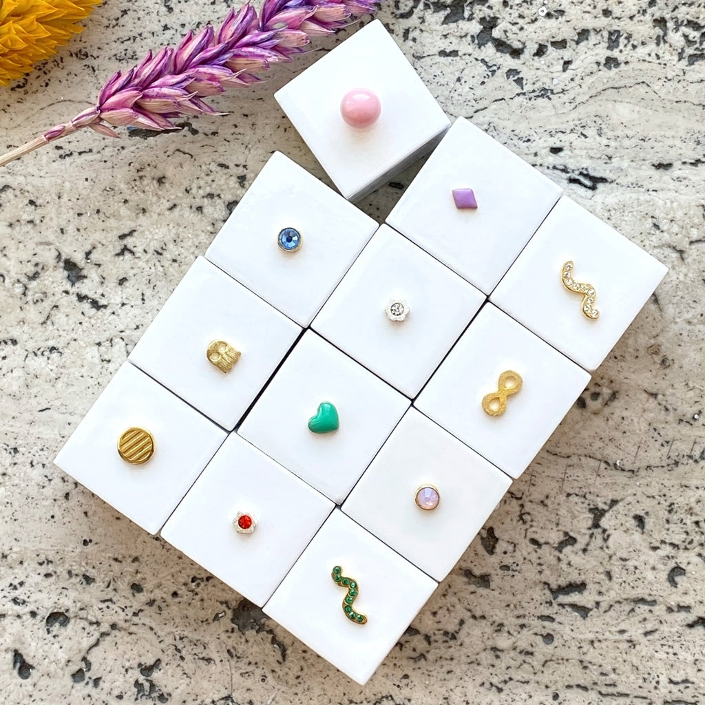 LULU Copenhagen Snaky earring 1 pcs silver plated Ear stud, 1 pcs