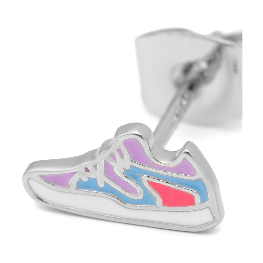 LULU Copenhagen Sneaker One earring 1 pcs Ear stud, 1 pcs Silver Plated