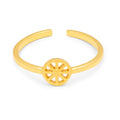 Spinning Wheel Ring - Gold plated