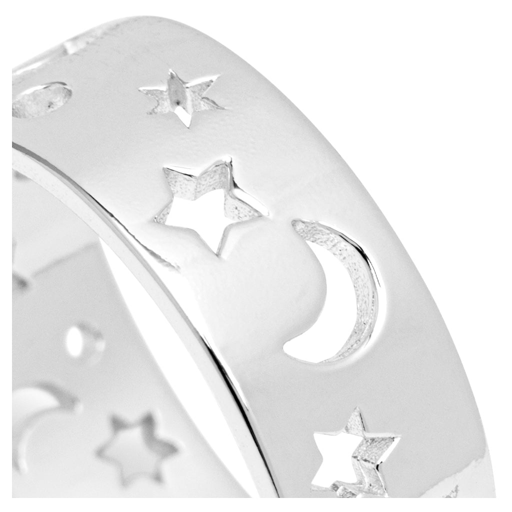 LULU Copenhagen Stardust Ring Rings Silver