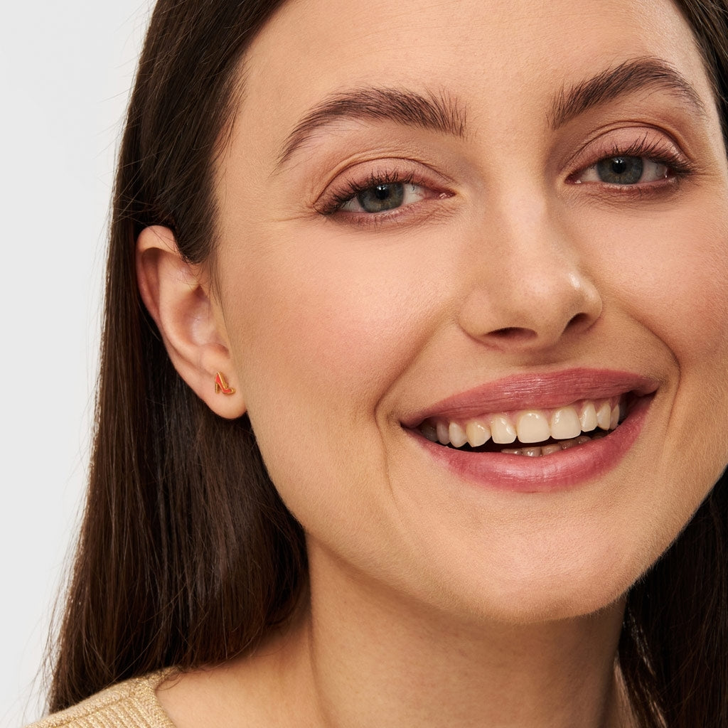 LULU Copenhagen Stiletto earring 1 pcs Ear stud, 1 pcs Gold plated