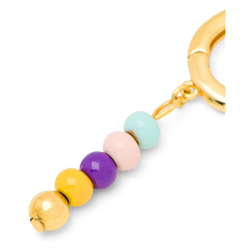 LULU Copenhagen Summer Gold earring 1 pcs Ear stud, 1 pcs Gold plated