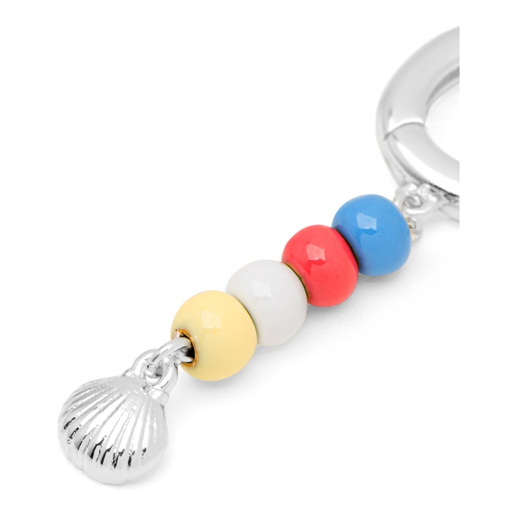 LULU Copenhagen Summer Shell earring 1 pcs Ear stud, 1 pcs Silver Plated