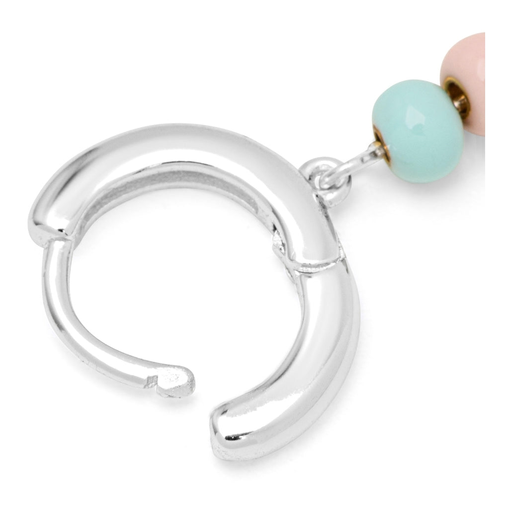 LULU Copenhagen Summer Silver earring 1 pcs Ear stud, 1 pcs Silver Plated