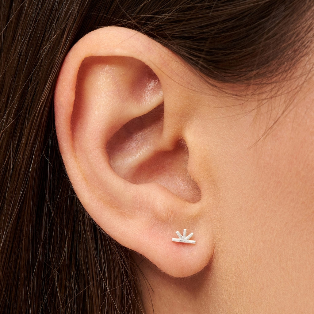 LULU Copenhagen Sunrise earring 1 pcs Ear stud, 1 pcs Silver