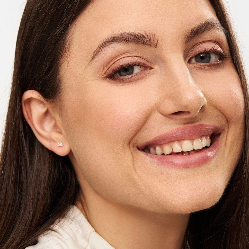 LULU Copenhagen Sunrise earring 1 pcs Ear stud, 1 pcs Silver