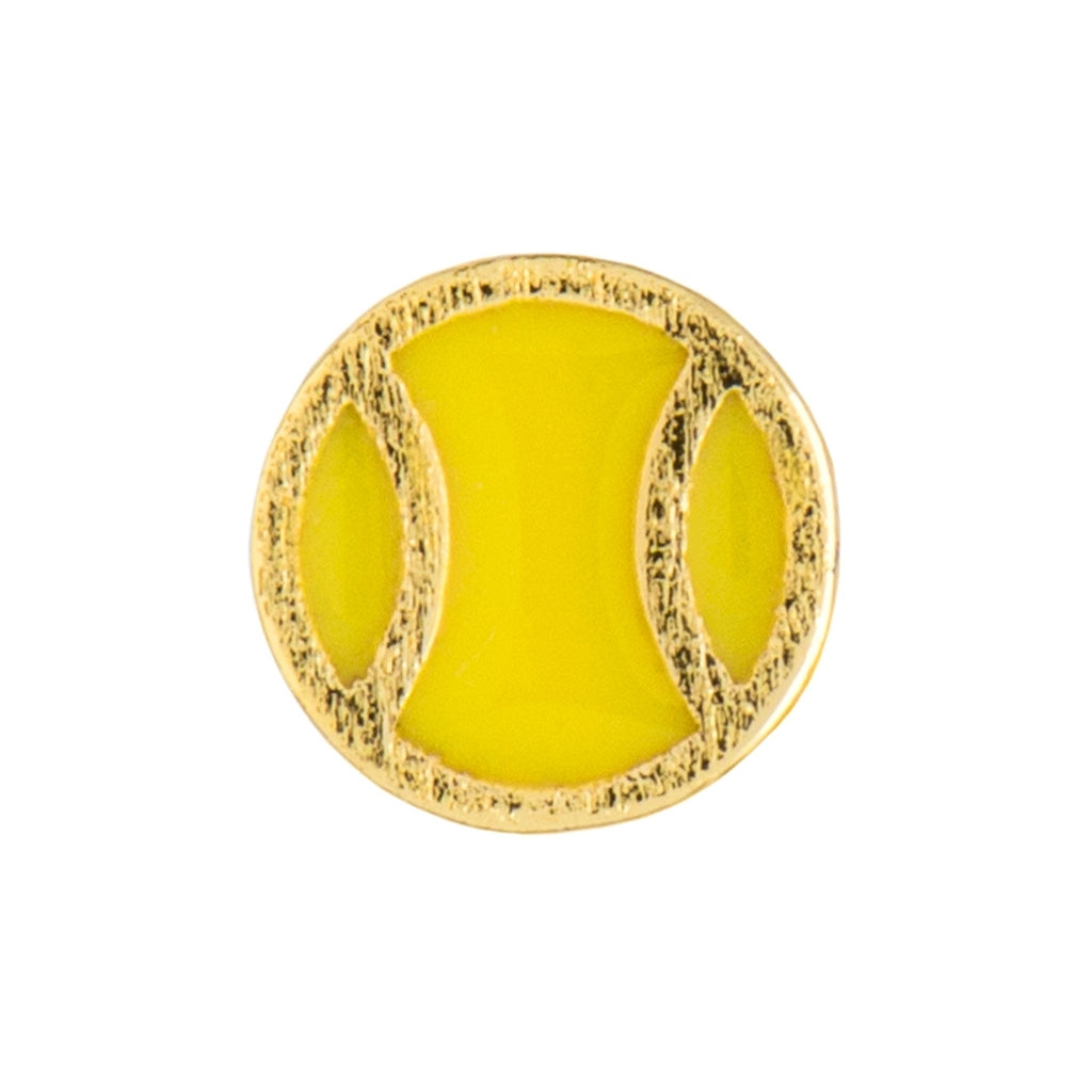 LULU Copenhagen Tennis earring 1 pcs Ear stud, 1 pcs Gold plated