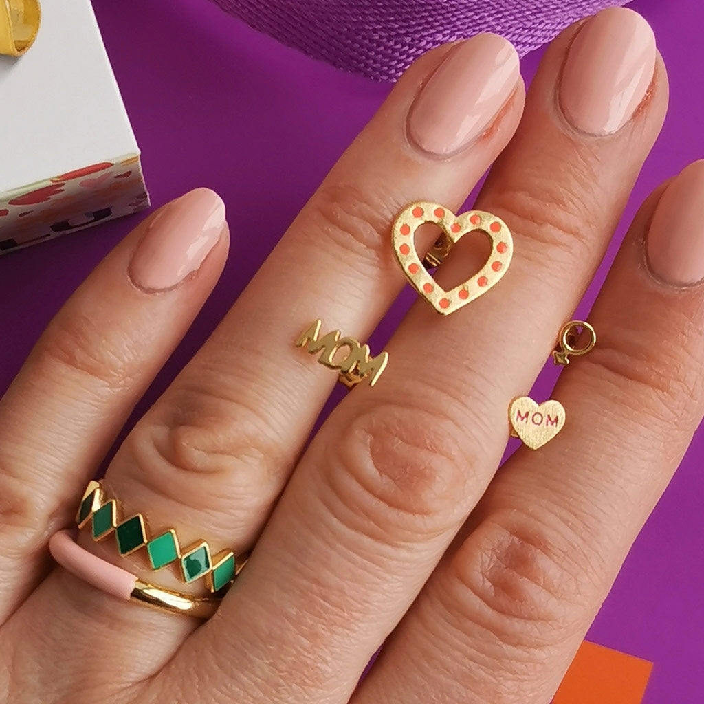 LULU Copenhagen Venus earring 1 pcs Ear stud, 1 pcs Gold plated