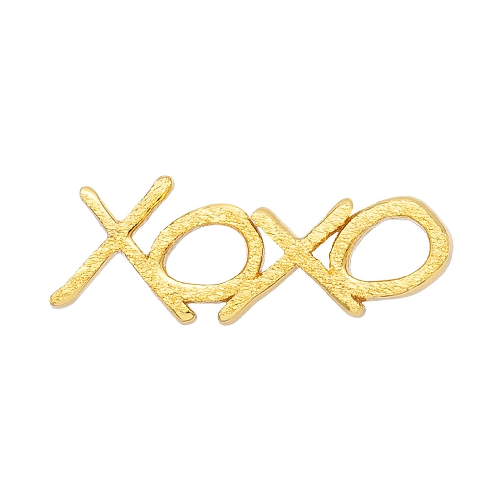 LULU Copenhagen XOXO earring 1 pcs Ear stud, 1 pcs Gold plated