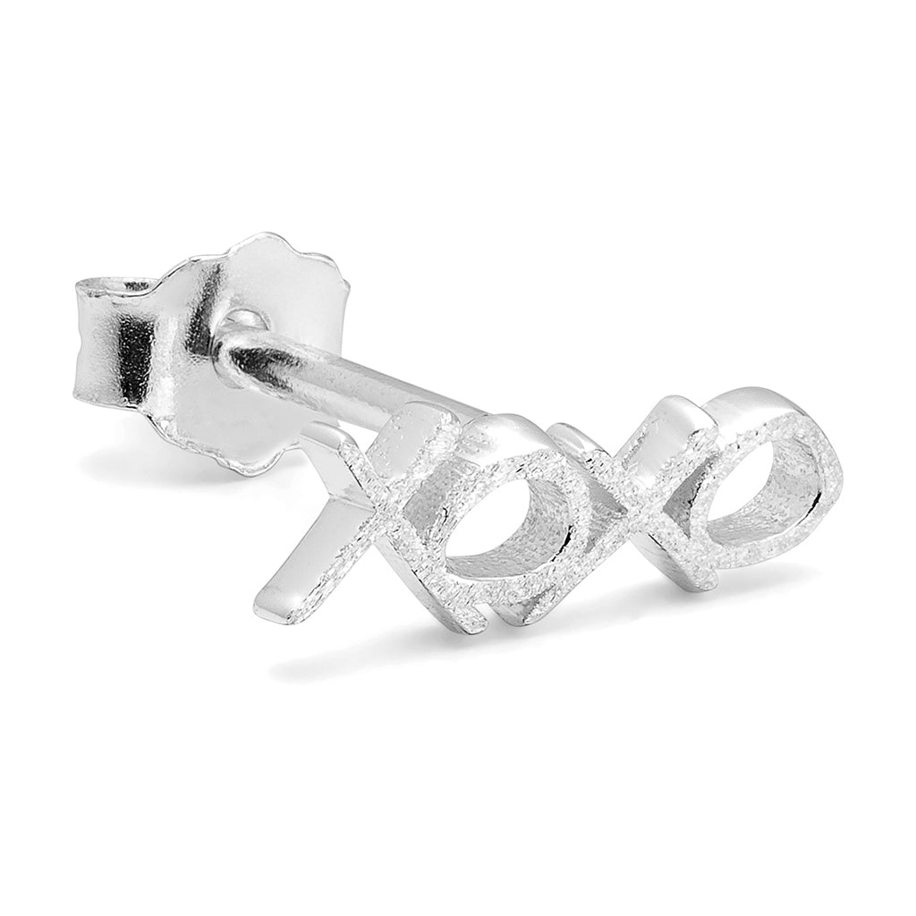 LULU Copenhagen XOXO earring 1 pcs Ear stud, 1 pcs Silver