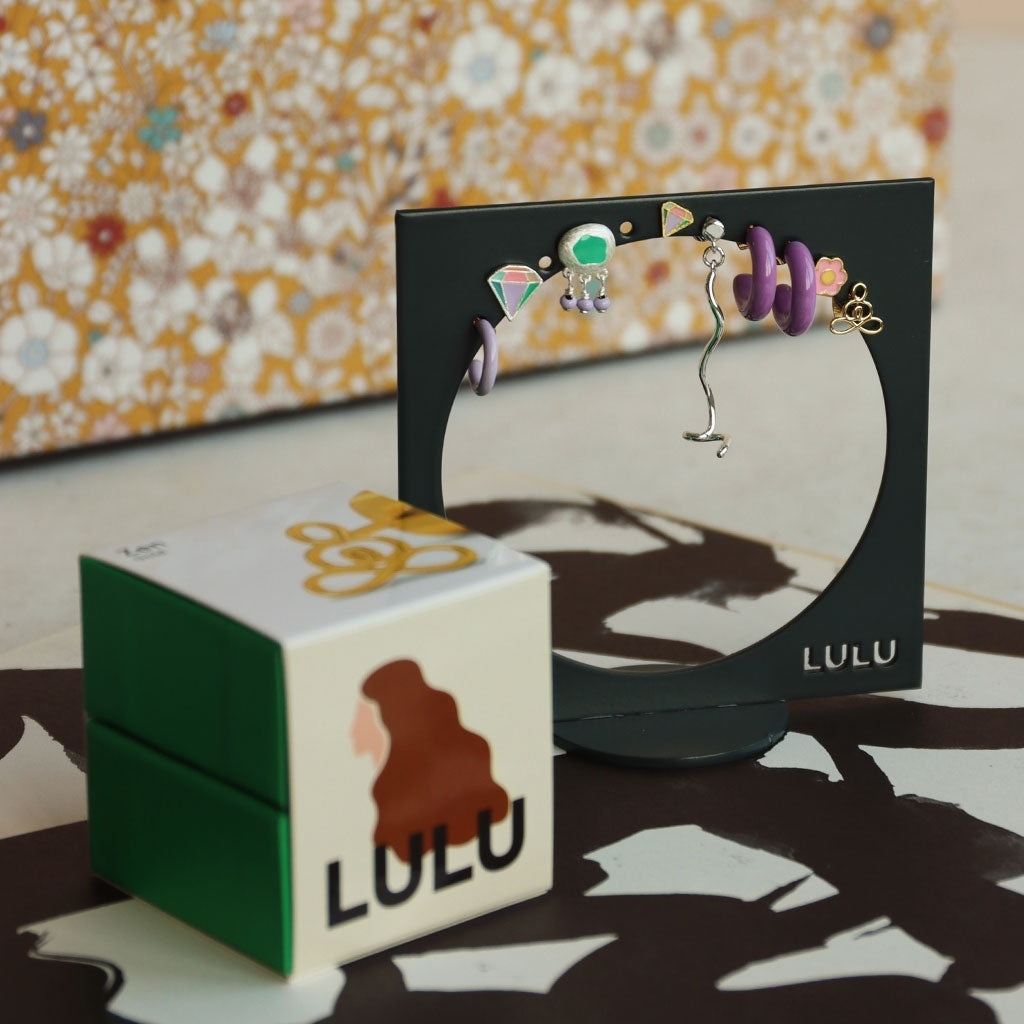 LULU Copenhagen Zen earring 1 pcs Ear stud, 1 pcs Gold plated