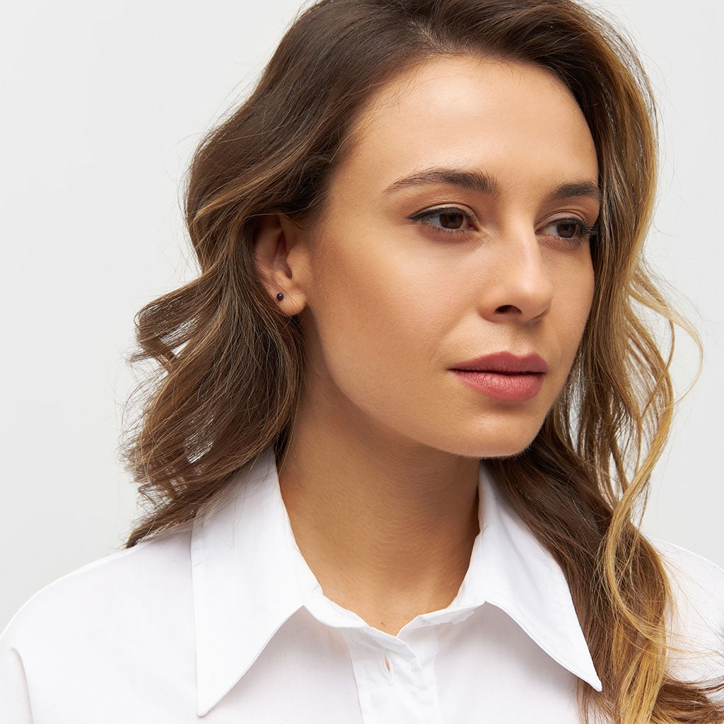 LULU Copenhagen Color Ball earring 1 pcs Ear stud, 1 pcs Inkwell