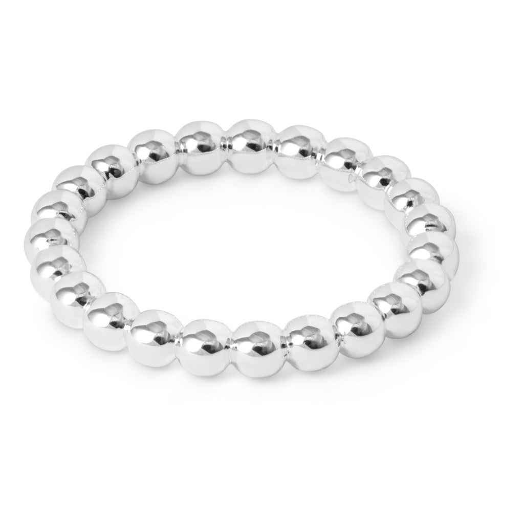 LULU Copenhagen Color Ball Ring Rings Silver