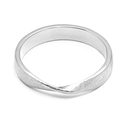 LULU Copenhagen 180 RING BRUSHED - SILVER PLATED Rings Silver