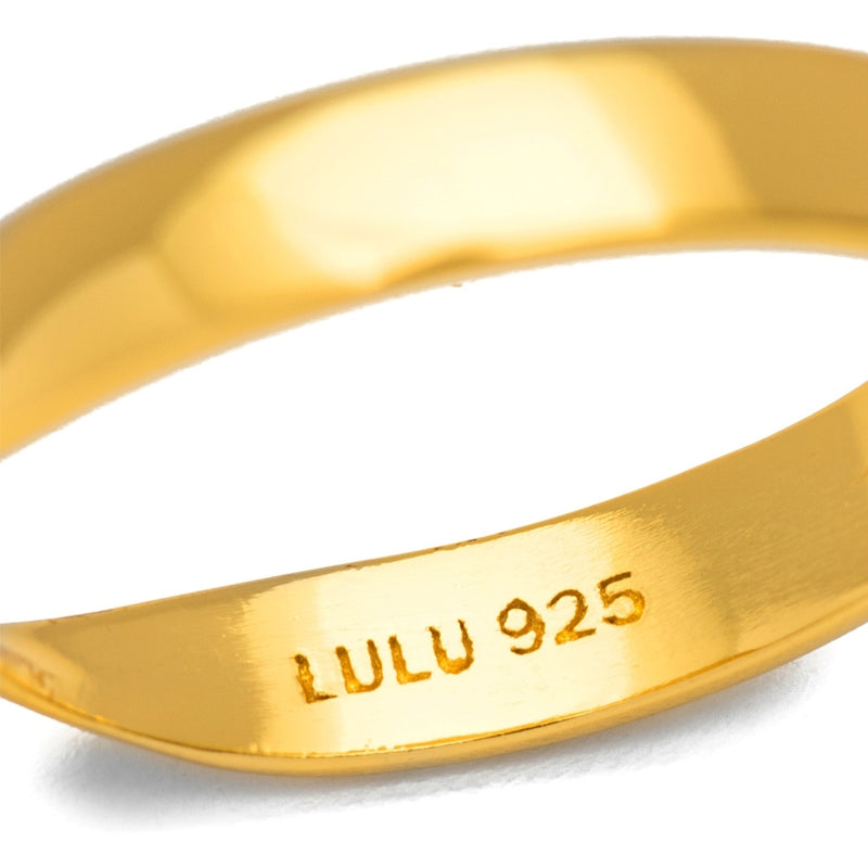 Pilgrim LuLu Gold Stacking Ring