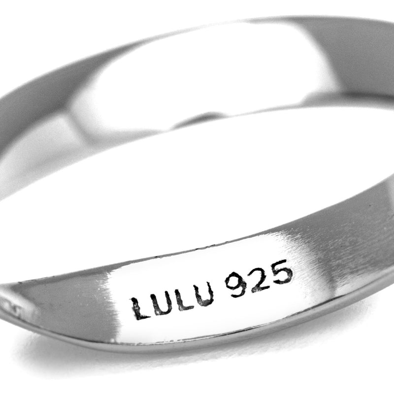 LULU Copenhagen 180 Ring shiny Rings Silver