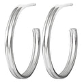 2for1 Medium Hoops pair