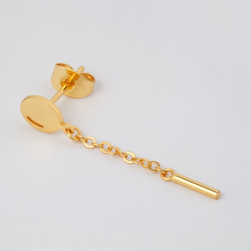 LULU Copenhagen Balloon 1 pcs Ear stud, 1 pcs Gold plated